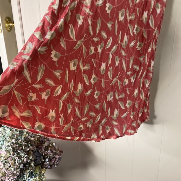 Vintage Carol Anderson collection rayon crepe skirt M/L - Picture 3 of 9